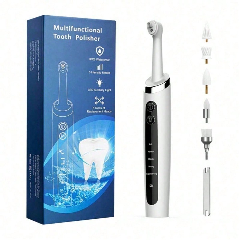 Oral Irrigator Flosser - เครื่องทำความสะอาดช่องปากแบบพกพา 1 ชิ้น สำหรับผู้หญิง ใช้ในห้องน้ำที่บ้านและระหว่างเดินทาง ทำความสะอาดฟันหลังมื้ออาหารทุกวัน