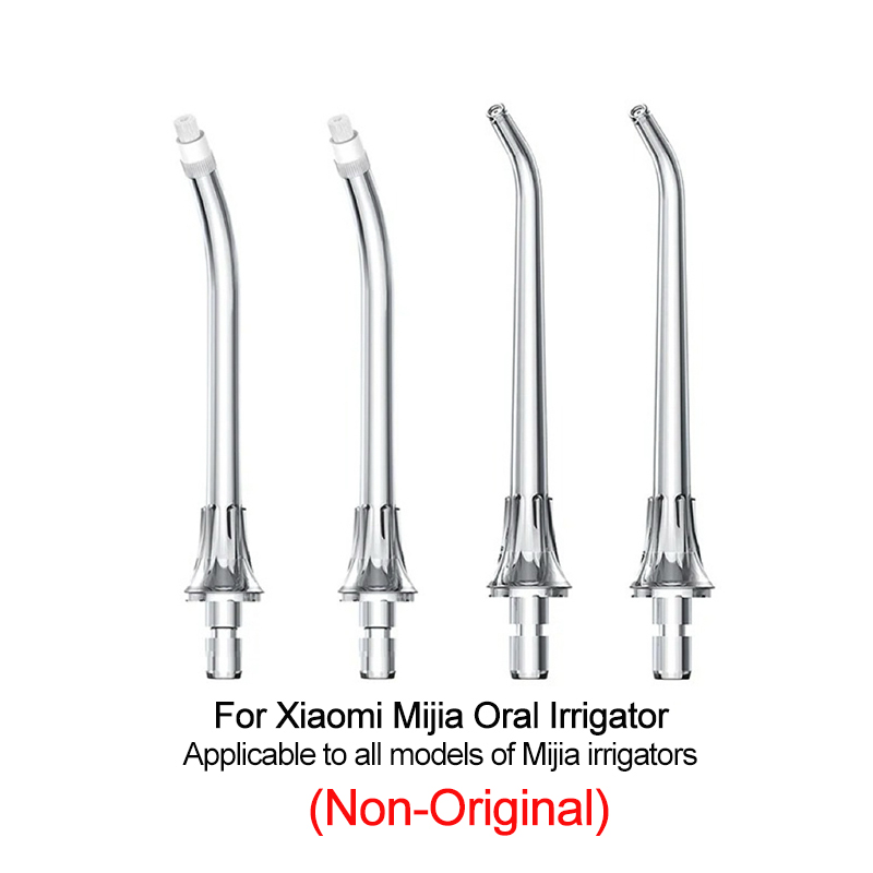 Oral Irrigator Flosser - หัวฉีดน้ำทำความสะอาดช่องปากแบบเปลี่ยนได้สำหรับเครื่องทำความสะอาดช่องปาก XIAOMI Mijia ทุกรุ่น, หัวฉีดน้ำแบบมาตรฐาน/สำหรับผู้จัดฟัน 2