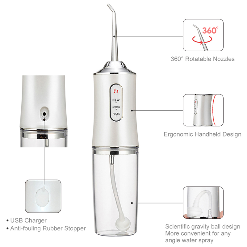 เครื่องทำความสะอาดฟันไฟฟ้าอัจฉ - Oral Irrigator Flosser บทวิจารณ์และราคา